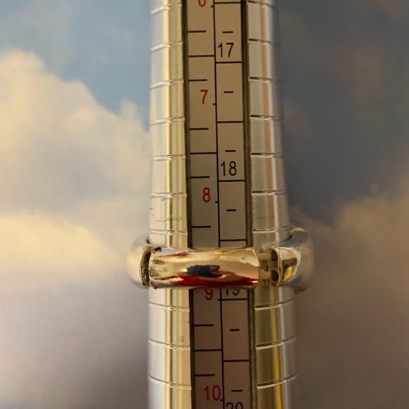 Unique silver ring Statement ring - Picture 7 of 8